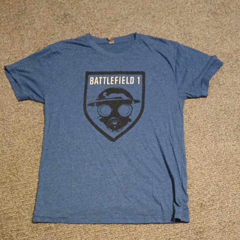 Battlefield 1 Blue Graphic T-Shirt